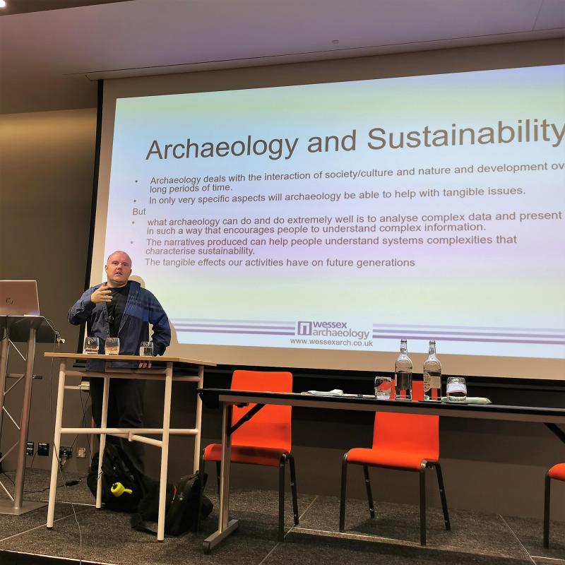 Mark Williams presenting at CiFA 2022