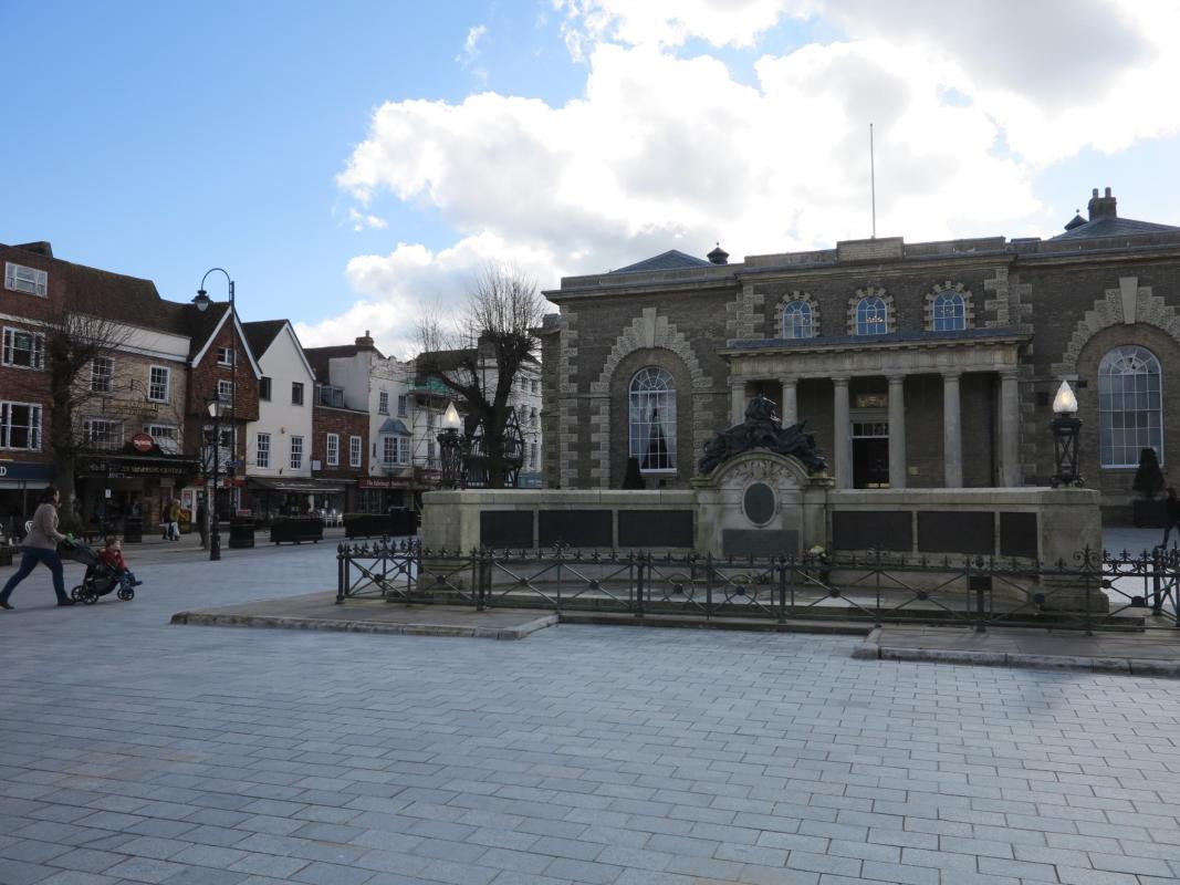 The Salisbury Market Square in 2020