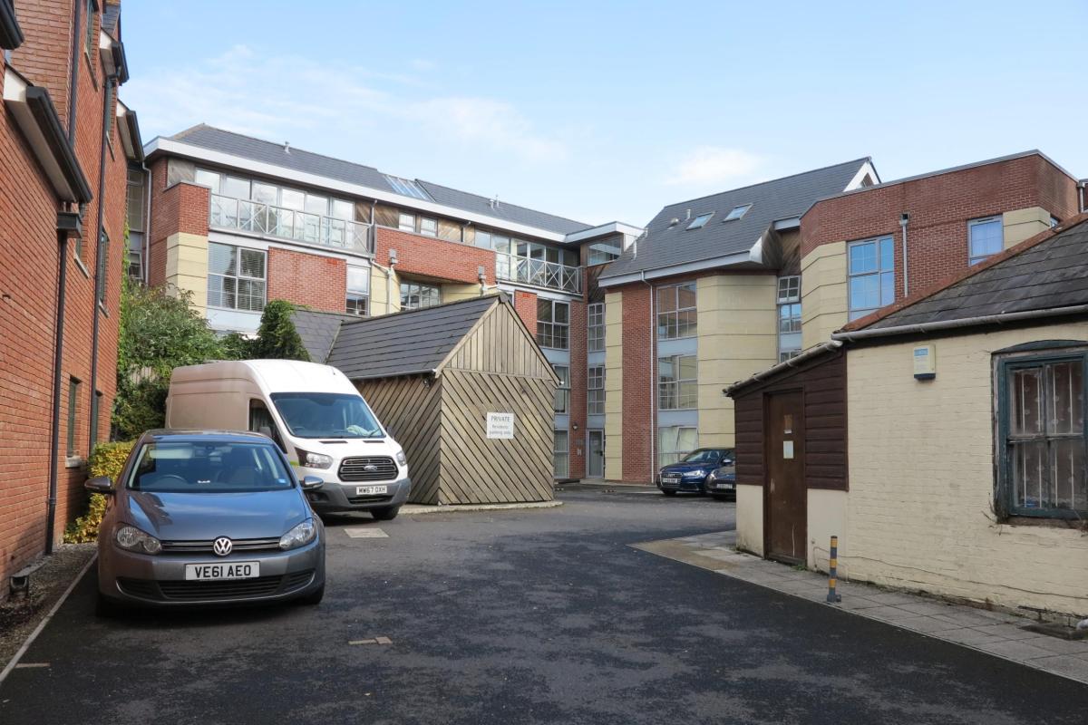 The site in Fisherton Street in 2002