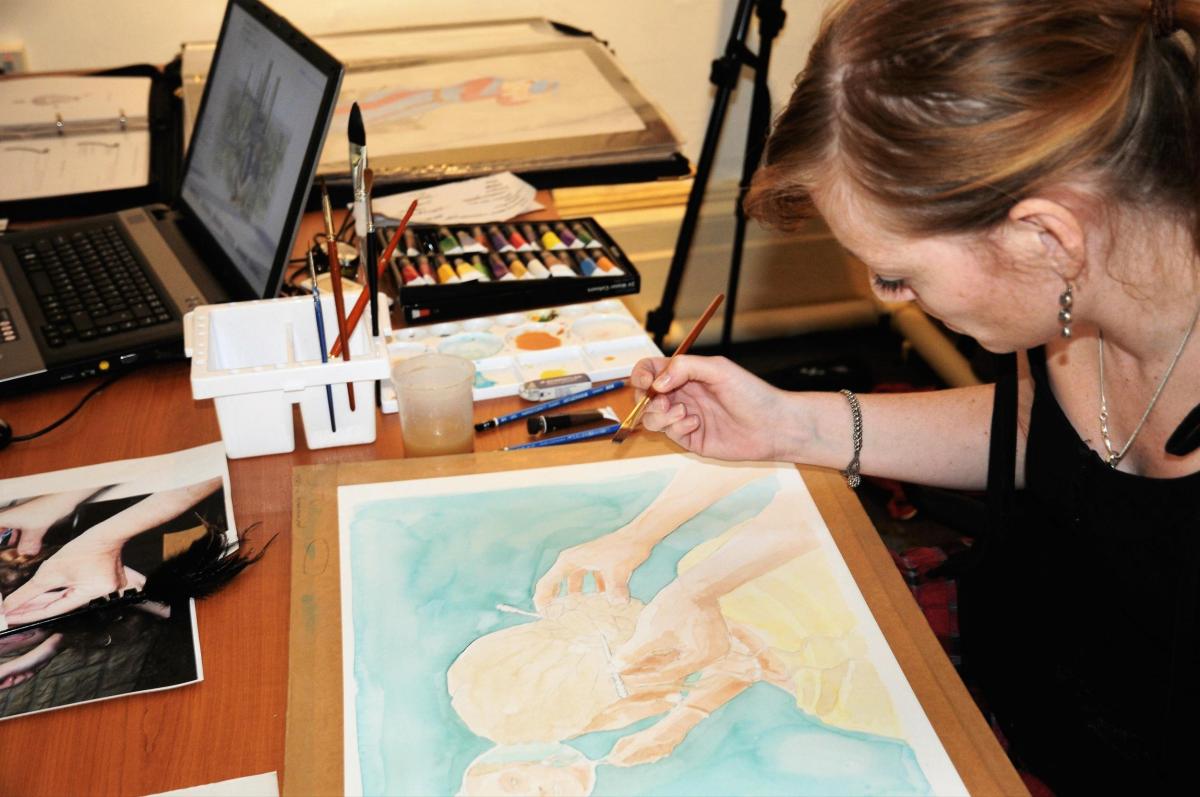 Jennie Anderson drawing 