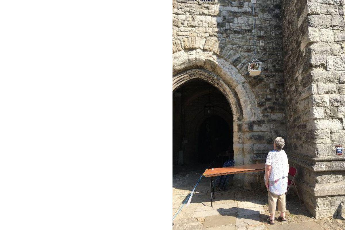 Kent Jones abseiling