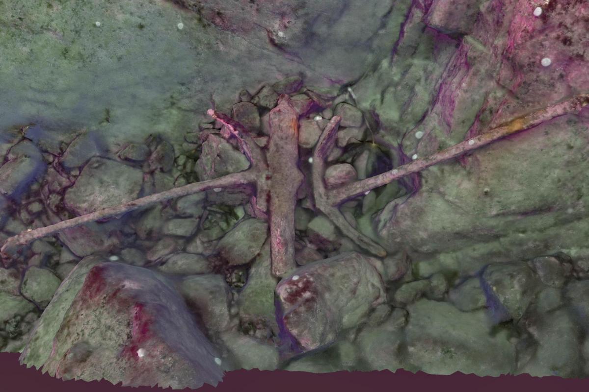 Photogrammetry of the wreck site