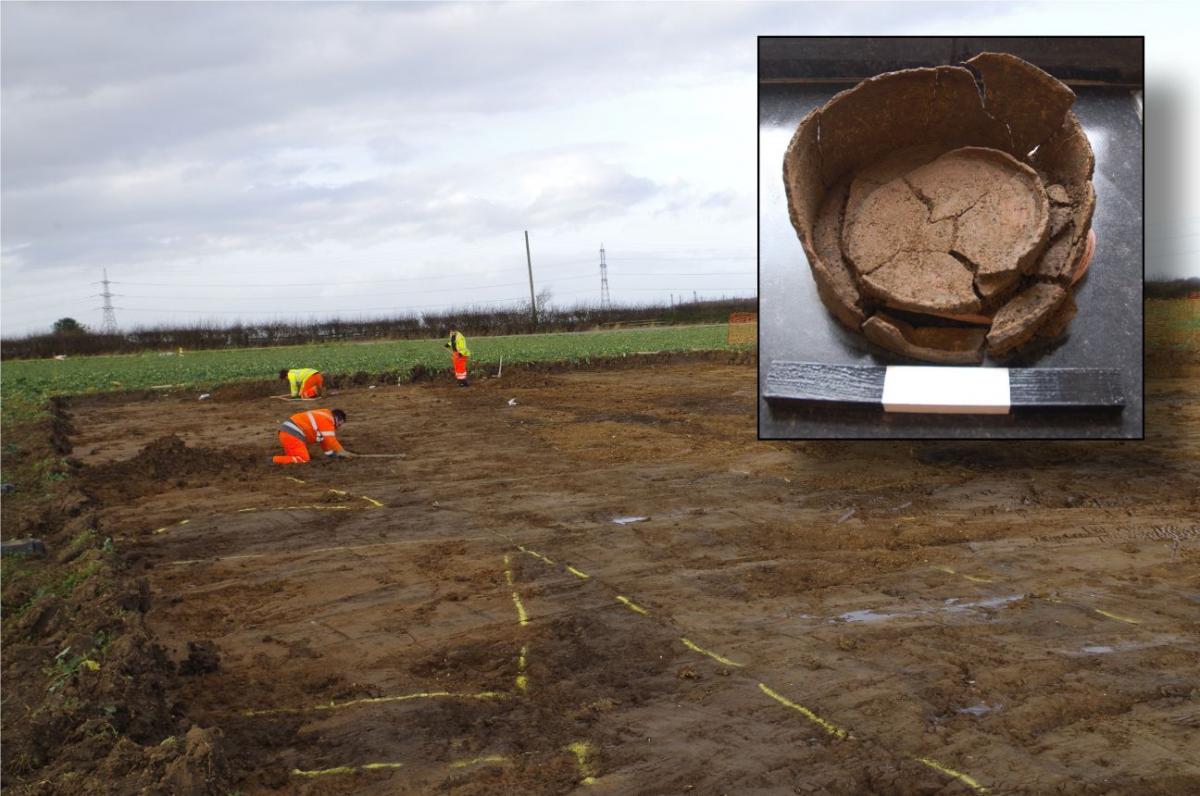 Medieval ditches and ceramics