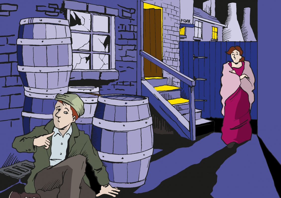 Hollis Croft: A Matter of Time comic book page