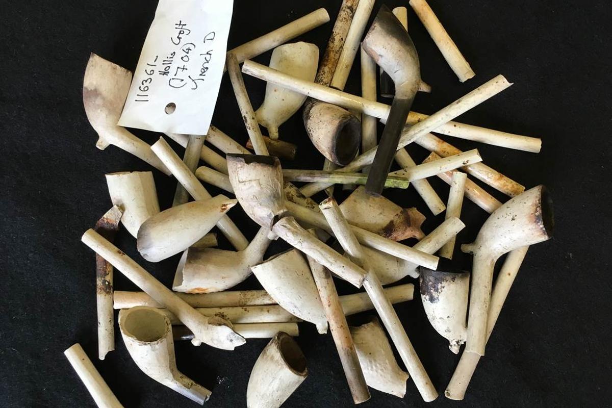 Clay pipes