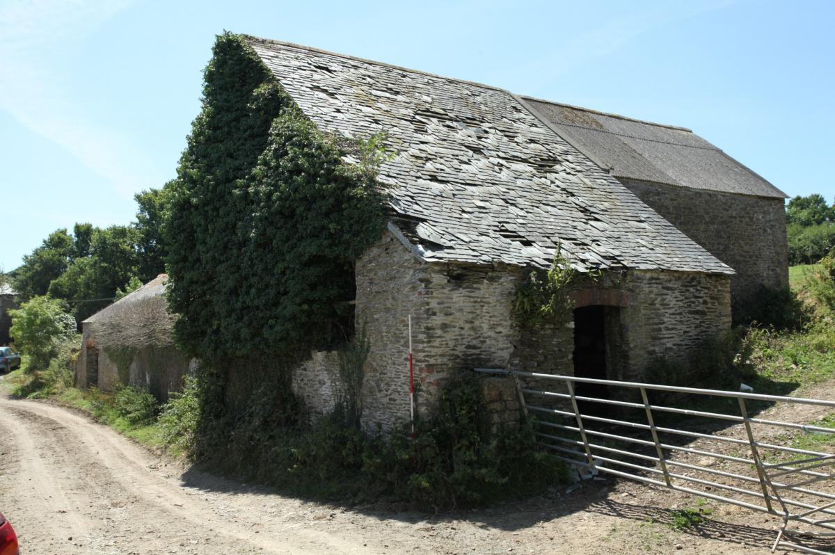 View of Treluckey Farm Barn