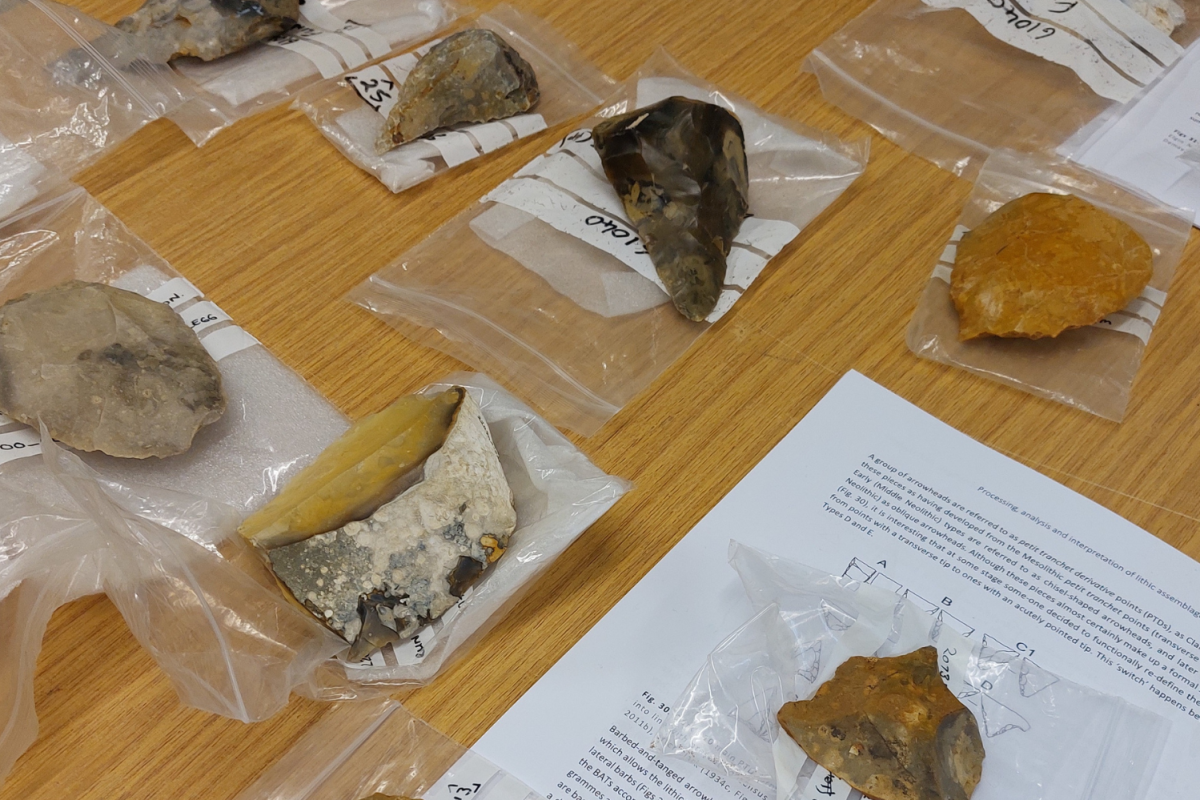 Flint recognition training  