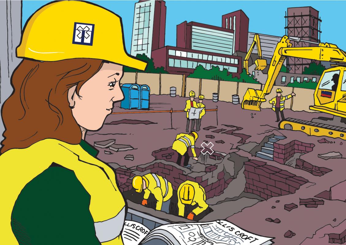 Hollis Croft: A Matter of Time comic book page