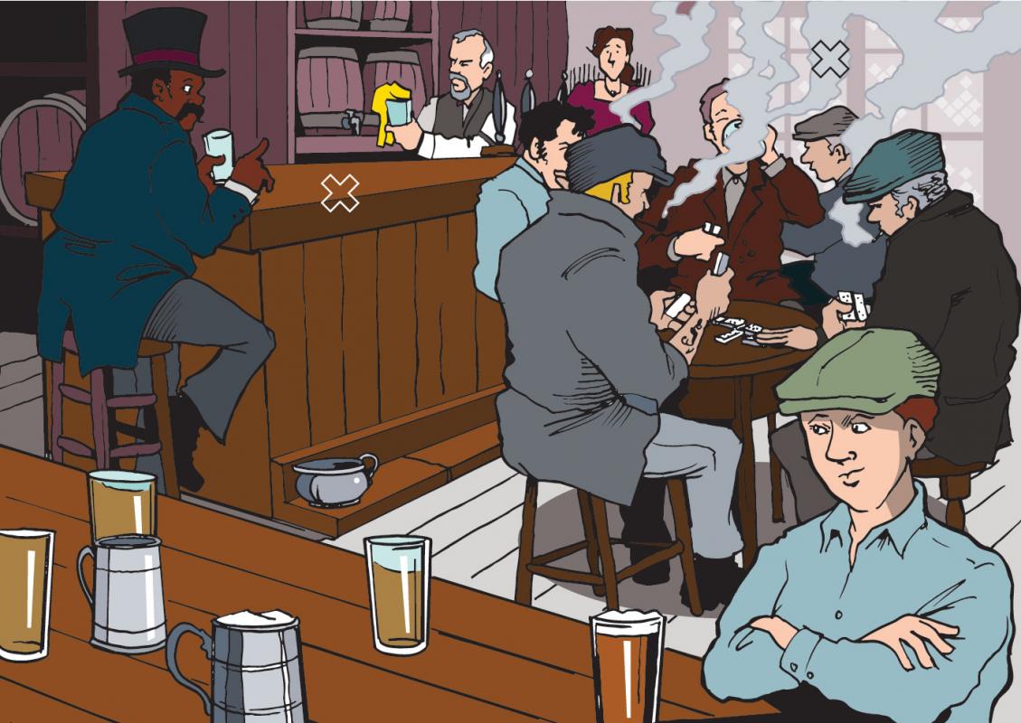 Hollis Croft: A Matter of Time comic book page