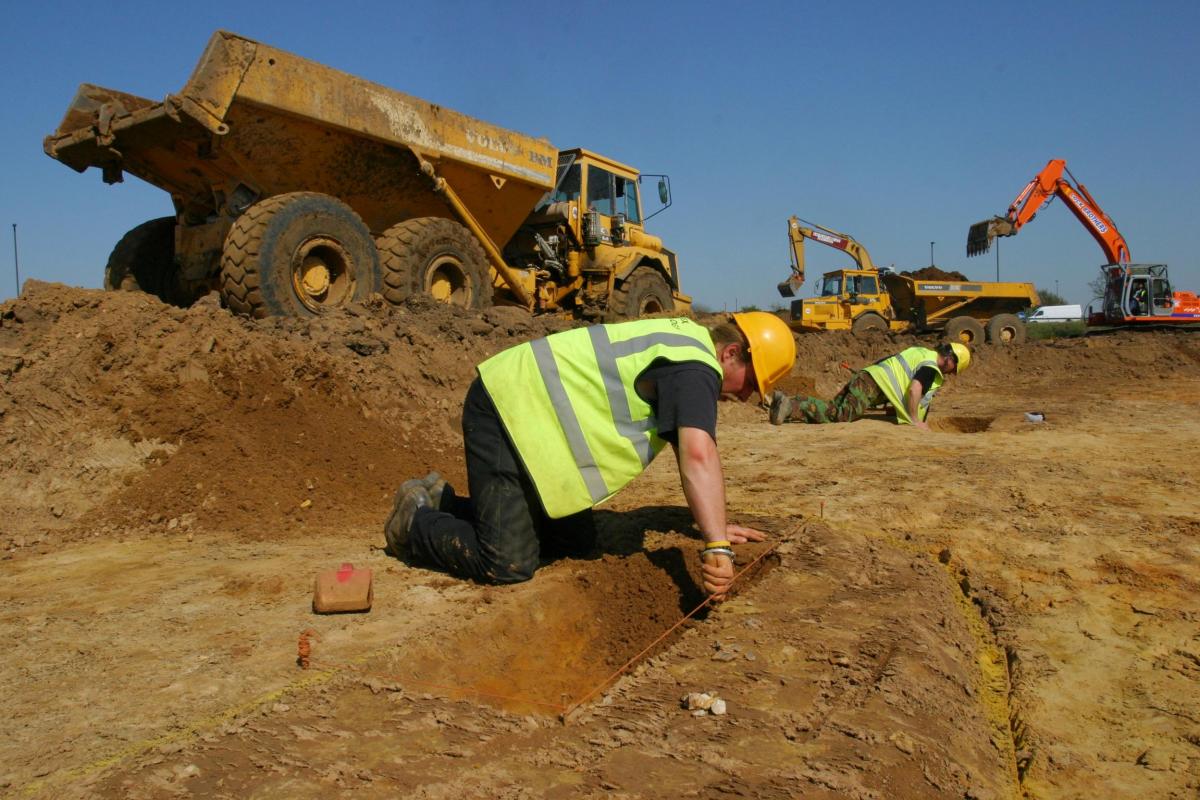 West Malling and Leybourne excavation