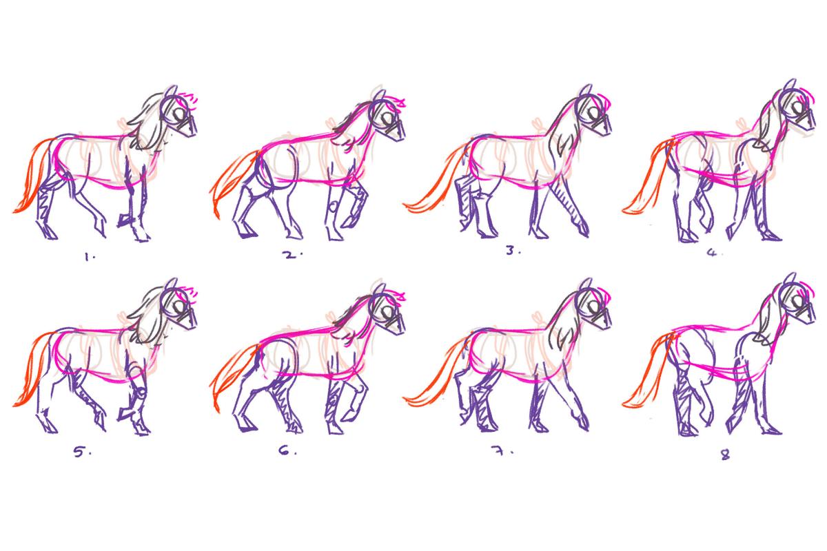 Humans and Environment horse frames