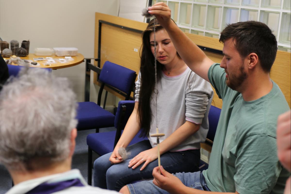 Spinning through lunchtime