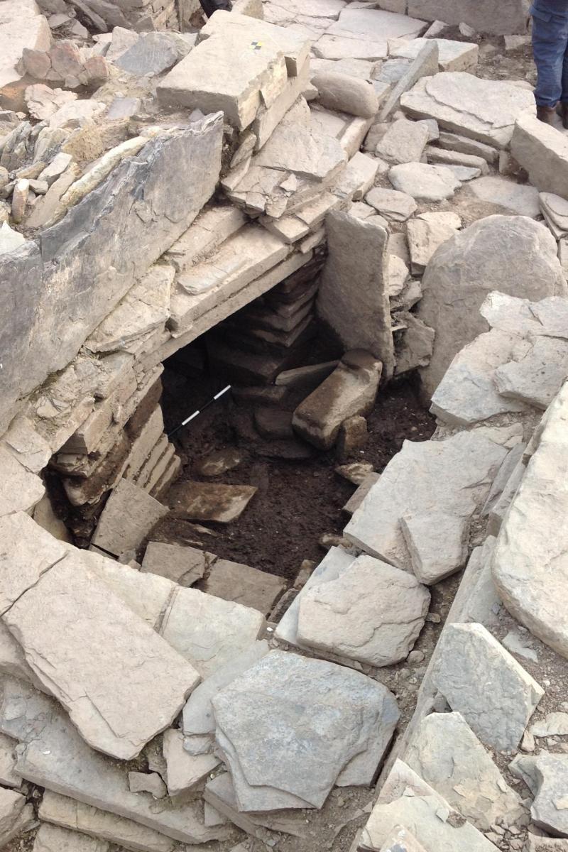 Return to Rousay II: Part 7 - little room during excavation