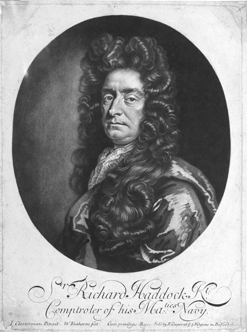 Historical image of Sir Richard Haddock