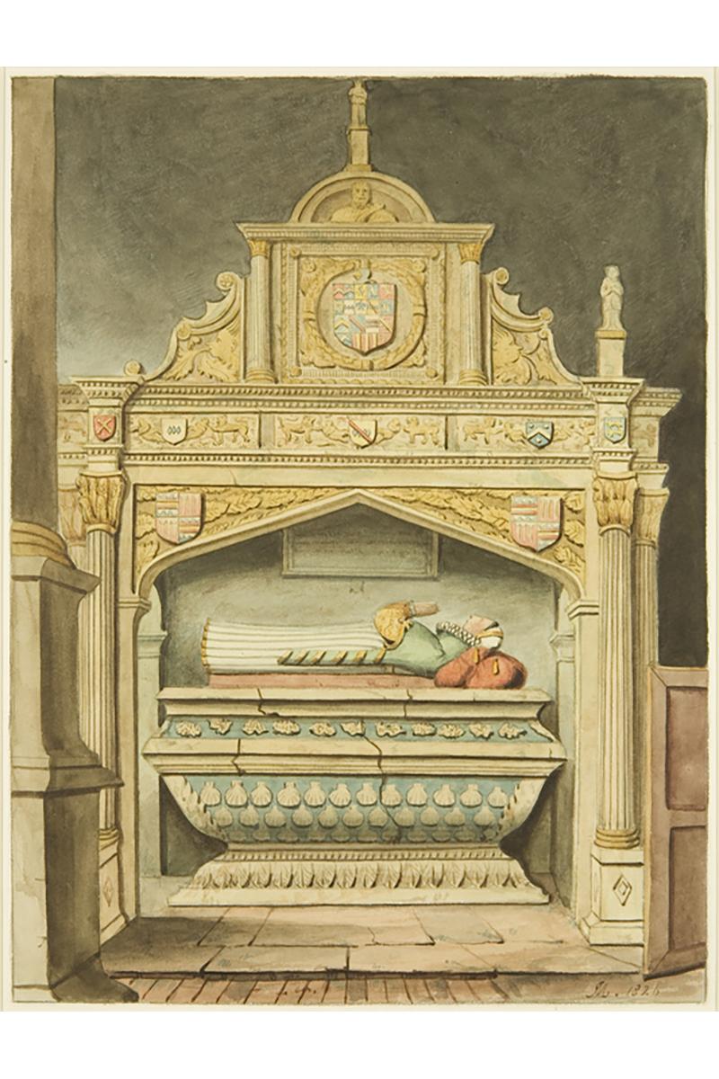 Memorial to Antholin Newton, by J. Manning, Reproduced with permission of Bristol Museum and Art Gallery (ref. M2675)
