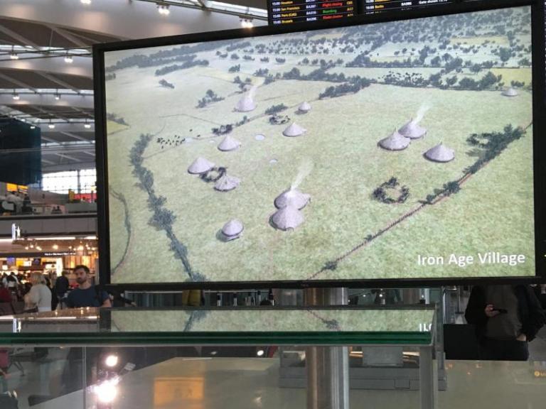 Heritage Interpretation at Heathrow Terminal 2 