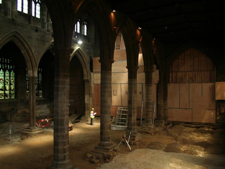 Excavations at Wakefield Cathedral