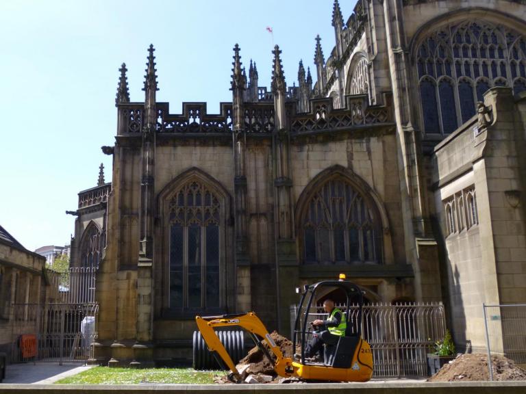 Excavations at Manchester Cathedral
