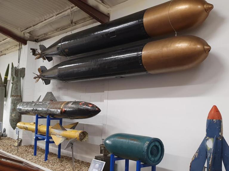 Objects at Ramora’s training facility