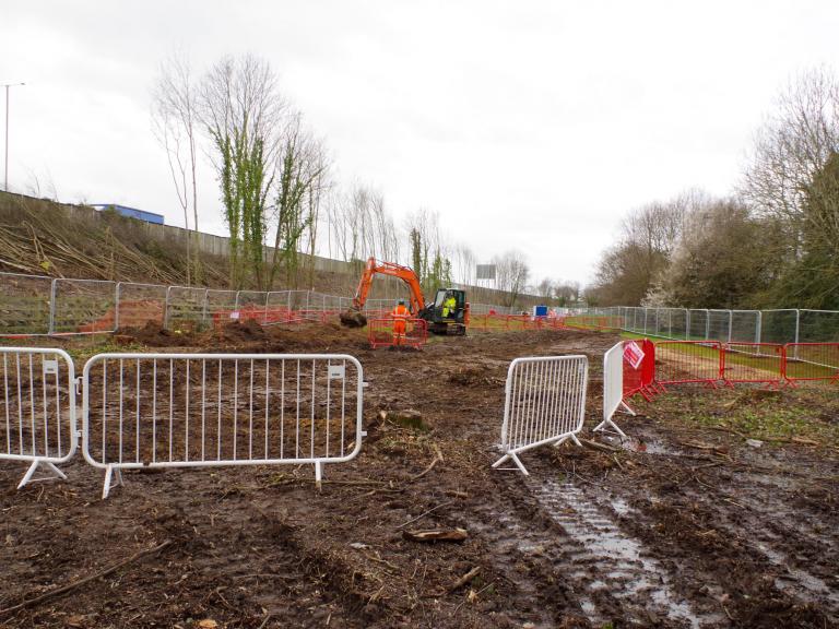 Evaluation trial trenching at Winnersh Road