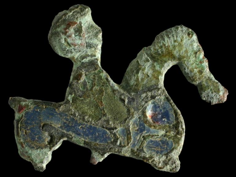 Roman enamel brooch from Cambourne