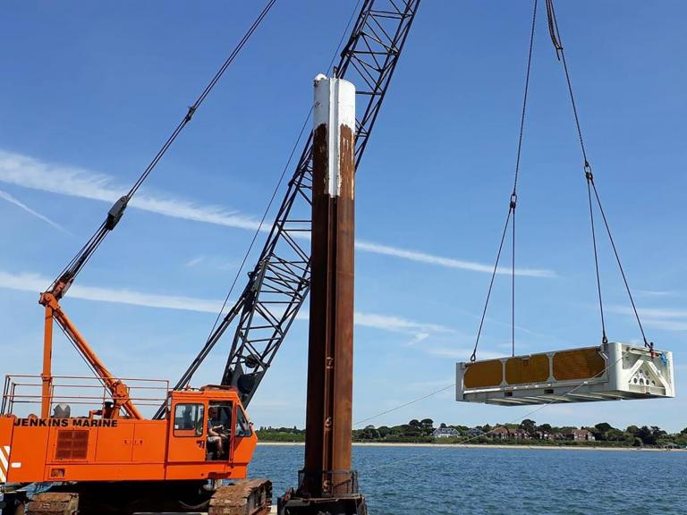 Recovery of a rare WW2 aircraft lifted from the sea