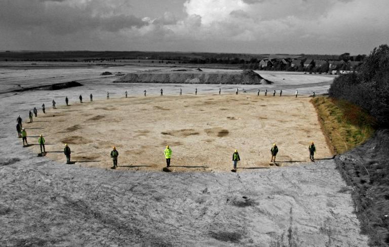 Neolithic excavations at Boscombe Down 