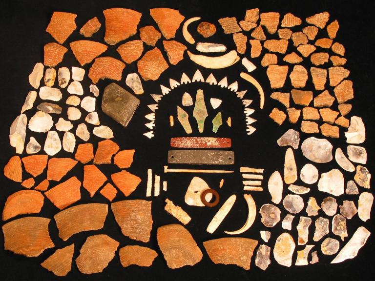 Finds from the grave of the Amesbury Archer