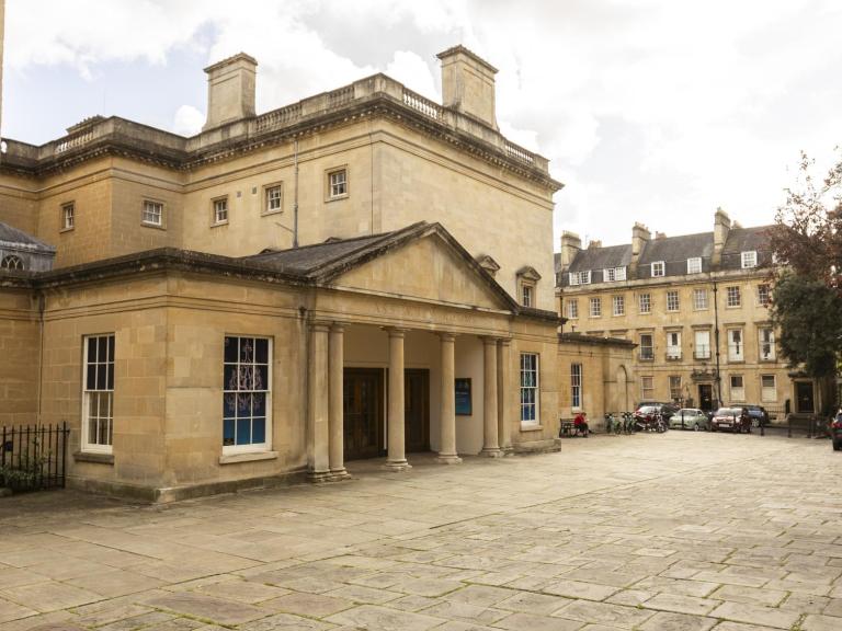Bath Assembly Rooms before renovations began image credit National Trust James Beck