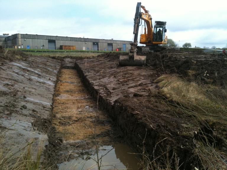 Archaeological Trial Trenching at Exide Battery Works, Bolton