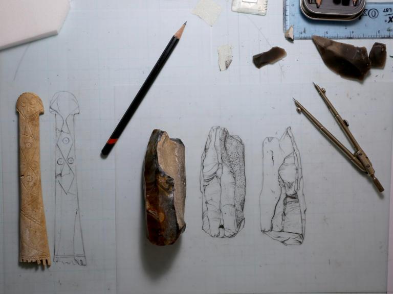 Fiona’s week in the Wessex Archaeology Graphics Studio 