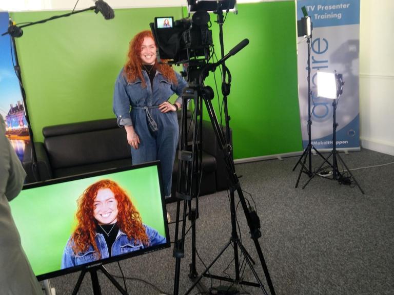 Our Wessex Archaeology presenter, Emma