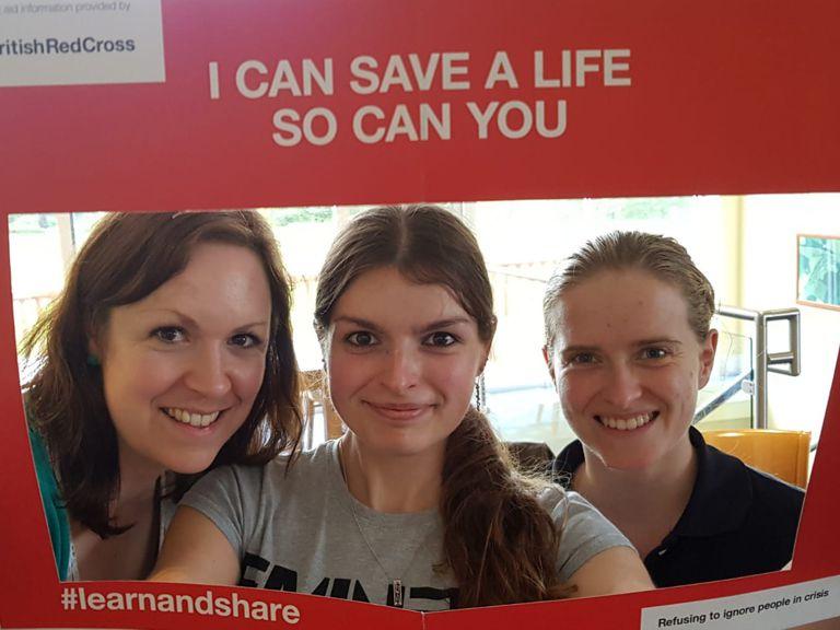 Members of our C&M on the first aid course