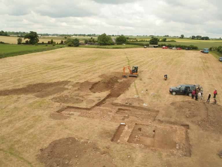 Excavating at Friars Wash