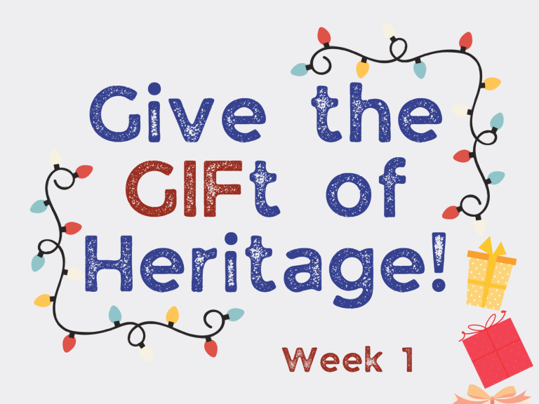 Give the GIFt of Heritage Week 1: Making your first GIF from a photo 
