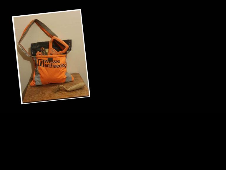 Once a PPE coat, now a tool bag