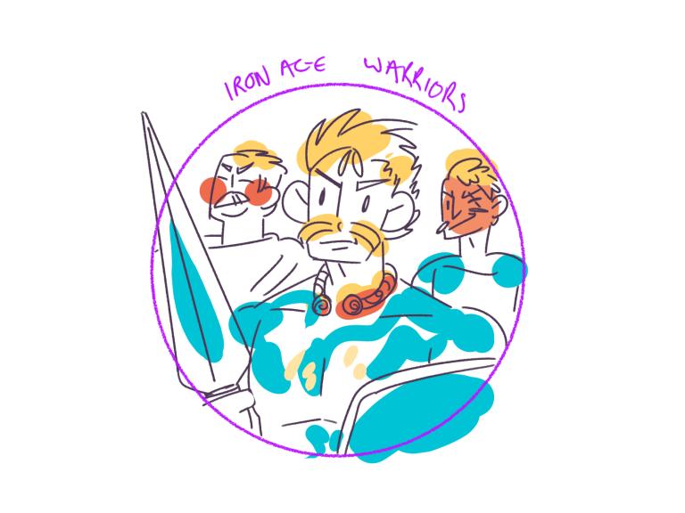 Humans and Environment Iron Age warriors