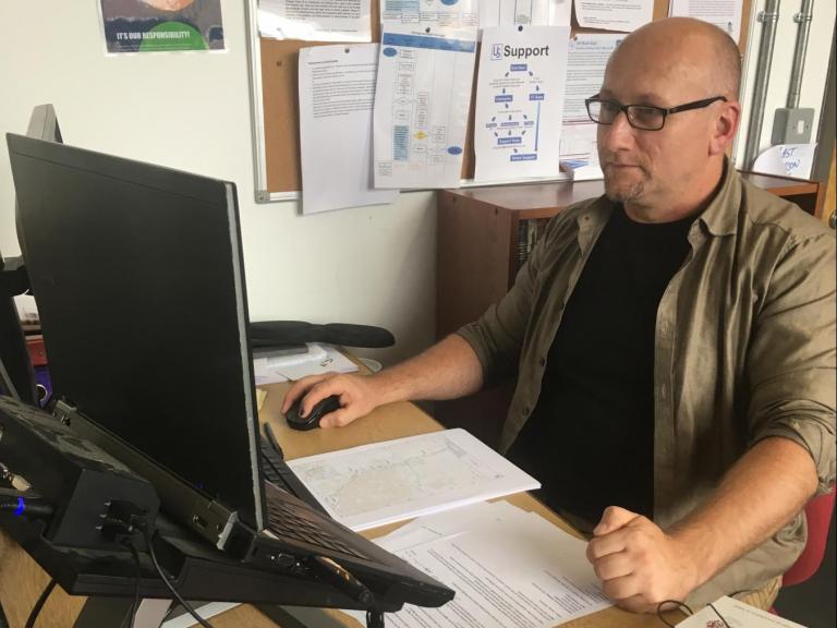 Laszlo Lichtenstein who has joined the research team