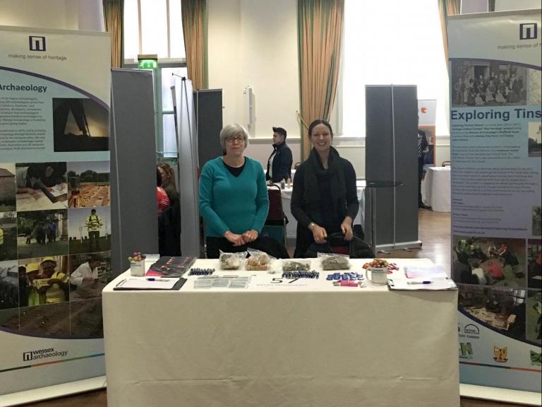 Heather and Ruth with the WA stand