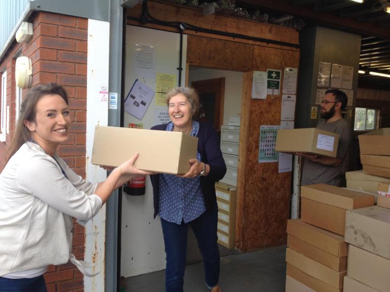 Archive success in Salisbury...Teamwork!