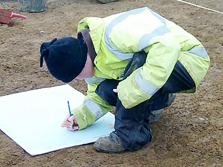 Innova Park recording archaeology