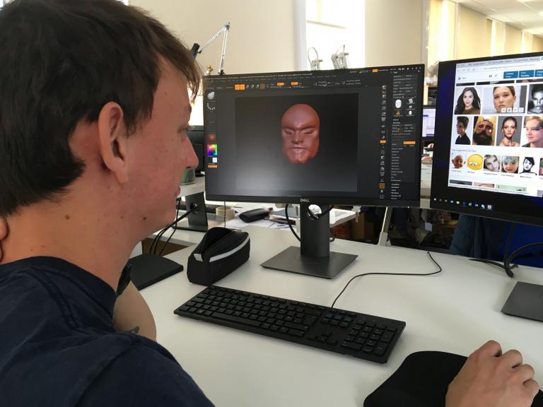 Lee Bates' week in the Graphics Studio