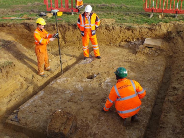 Monitoring Post Copyright Wessex Archaeology
