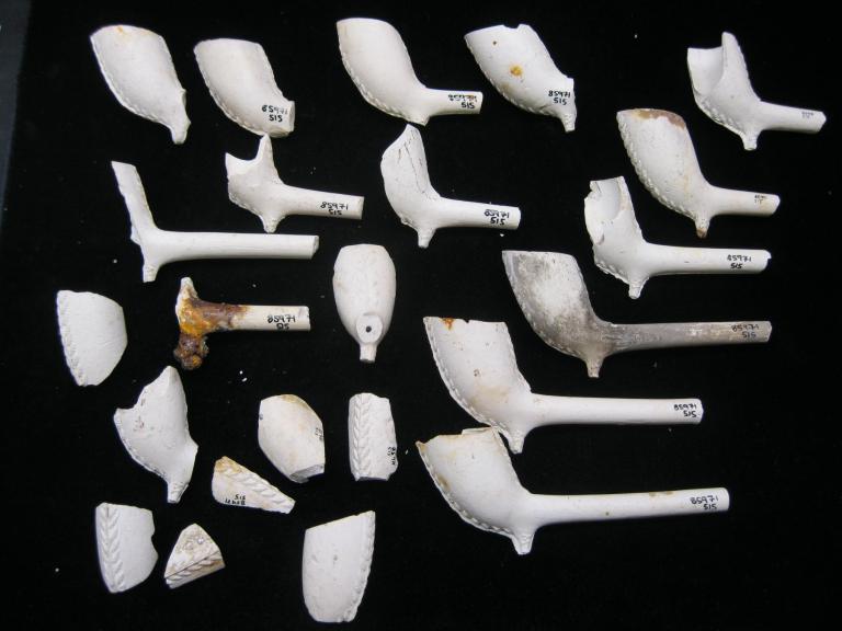 Clay pipes