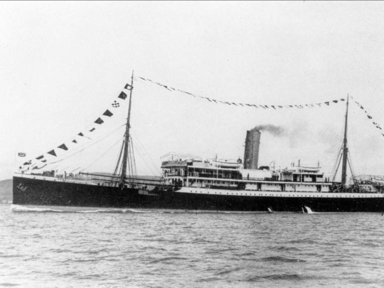 Historical image of the SS Mendi