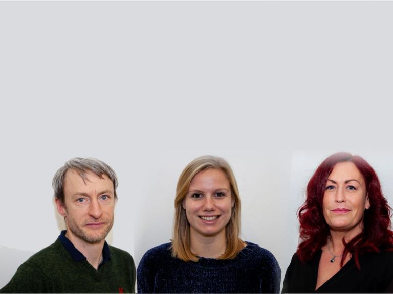 Cat, John and Lindsey