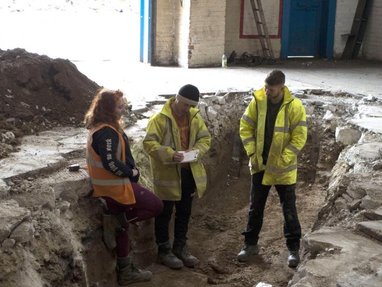 On site at Newburgh in Bradwell