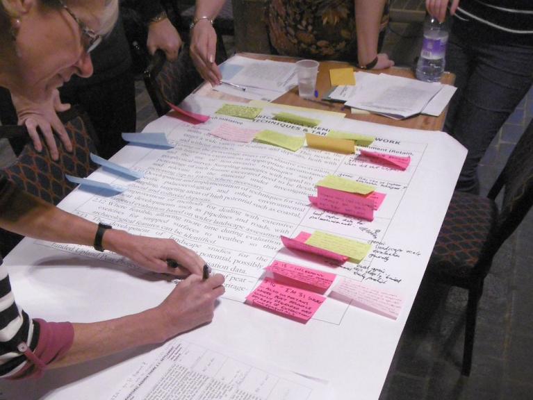 Adding notes to the existing research framework