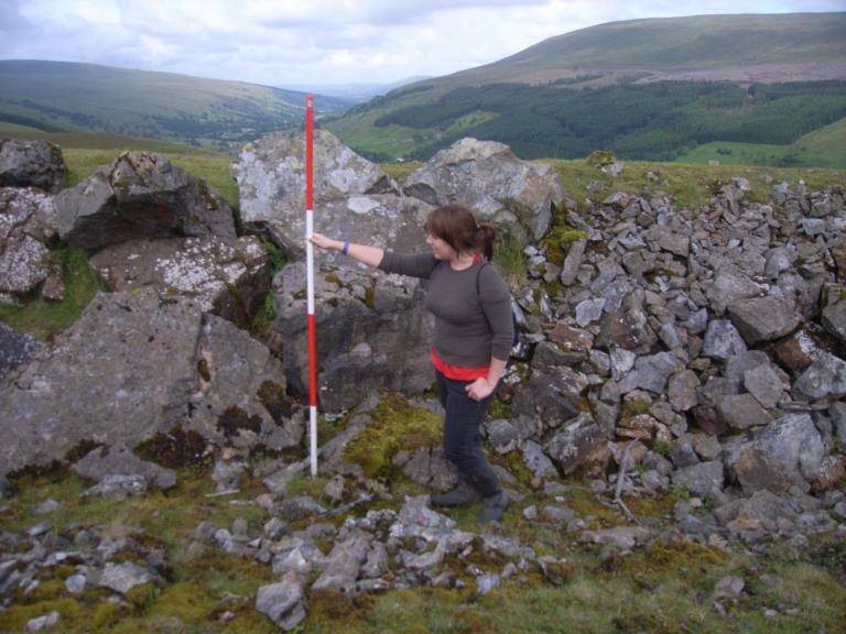 Time Team at Risehill Cumbria
