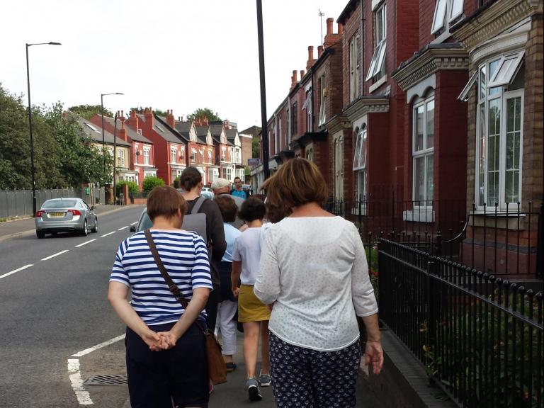 Walk around Tinsley as part of the Heritage Workshops